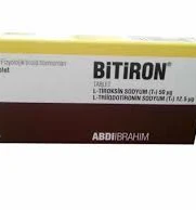 Bitiron (T3-T4 mix) 100 Tablets Abdi Ibrahim
