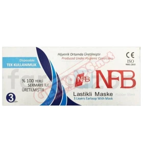 3-PLY PROTECTIVE MASKS 100 Pieces