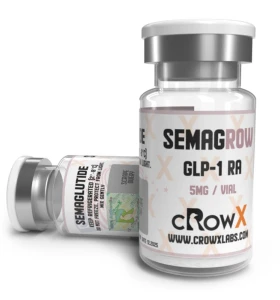 Semagrow GLP-1 RA 10 mg Crowx Labs USA