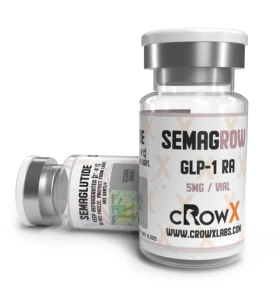 Semagrow GLP-1 RA 10 mg Crowx Labs USA