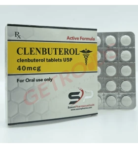 Clenbuterol 40 mcg 50 Tablets Saxon Pharma USA