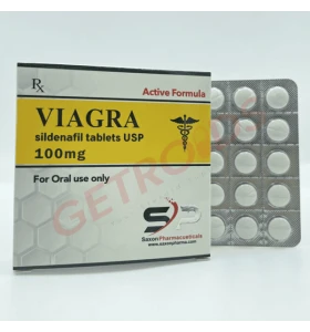 Viagra 100 mg 50 Tablets Saxon Pharma USA