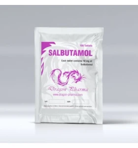Salbutamol (Ventolin) 10 Mg 100 Tablets Dragon Pharma
