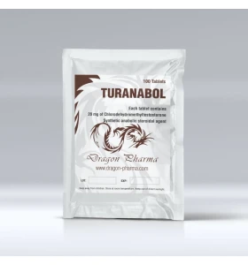 Turanabol 20 mg 100 Tablets Dragon Pharma