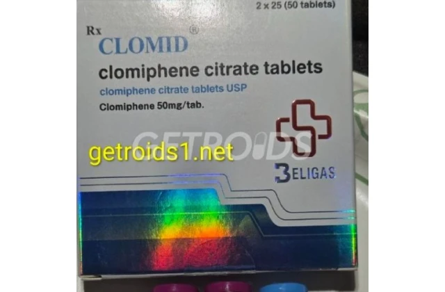 John *** - Clomid 50 mg 50 Tablets Beligas Pharma USA