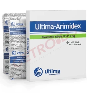 Ultima-Arimidex 1 mg 50 Tablets Ultima Pharma USA
