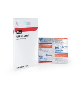Ultima-Dbol 10 mg 50 Tablets Ultima Pharma USA